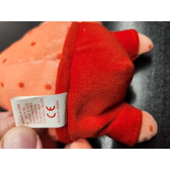 Muscle Man Patrick Star Ty Beanie Baby Plush Toy 6" SpongeBob Collectors Item - Picture 9 of 10
